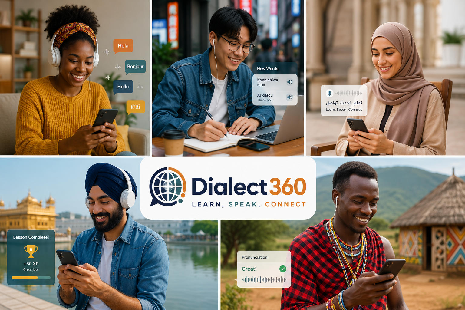 Dialect360 learning experience